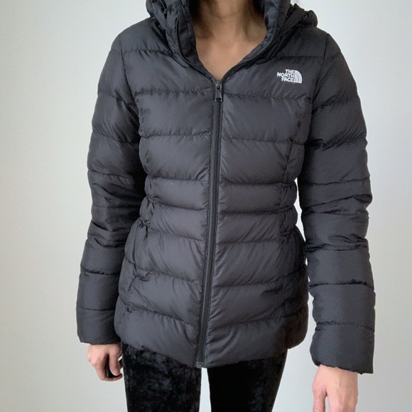 THE NORTH FACE PUFFER DOWN JACKET BLACK - Picture 10 of 13